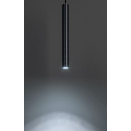 Rabalux - LED Aptumšojama lustra ar auklu 1 fāzes sliežu sistēmai LED/5W/24V 2700-5500K Wi-Fi Tuya melna