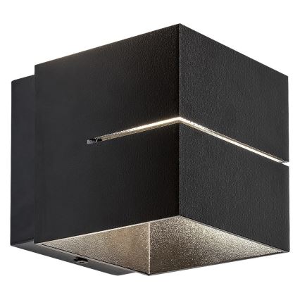 Rabalux - Sienas lampa 1xG9/10W/230V, melna