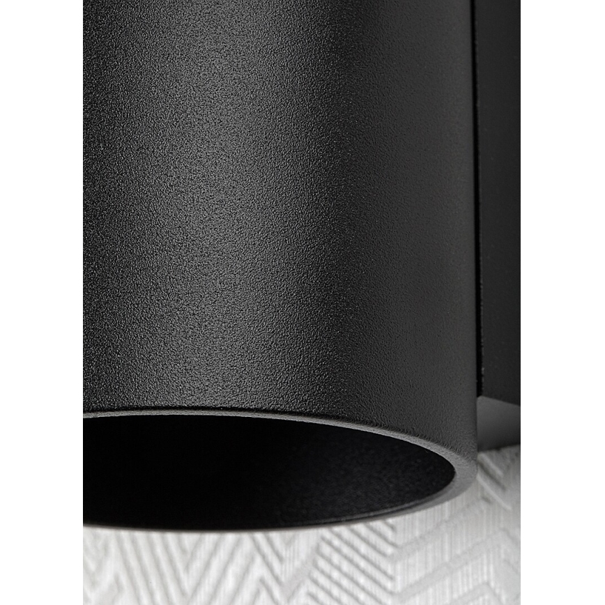 Rabalux - Sienas lampa 1xG9/10W/230V, melna