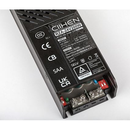 Rabalux - Iegremdējamu ampu barošanas avots sliežu sistēmā 200W/230V