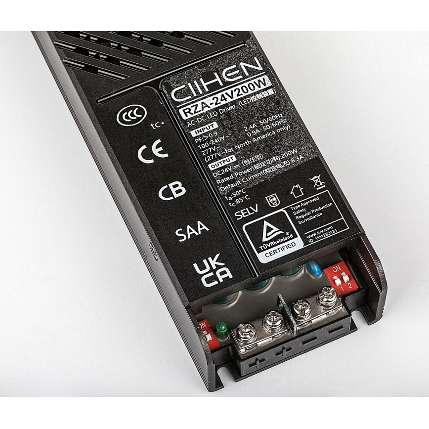 Rabalux - Iegremdējamu ampu barošanas avots sliežu sistēmā 200W/230V