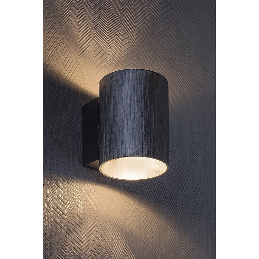 Rabalux - Sienas lampa 1xG9/10W/230V, pelēka