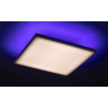 Rabalux - LED RGB Aptumšojama griestu lampa LED/18W/230V 3000-6500K 30x30 cm + tālvadības pults