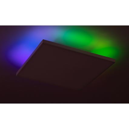 Rabalux - LED RGB Aptumšojama griestu lampa LED/18W/230V 3000-6500K 30x30 cm + tālvadības pults