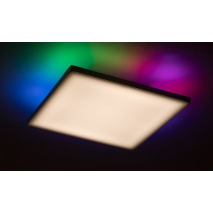 Rabalux - LED RGB Aptumšojama griestu lampa LED/18W/230V 3000-6500K 30x30 cm + tālvadības pults