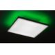 Rabalux - LED RGB Aptumšojama griestu lampa LED/24W/230V 3000-6500K 40x40 cm+ tālvadības pults
