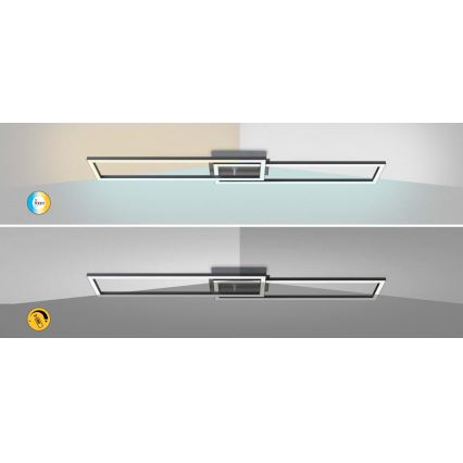 Rabalux - LED Aptumšojams griestu gaismeklis LED/38W/230V 3000-6500K Wi-Fi Tuya + tālvadība 20x102 cm