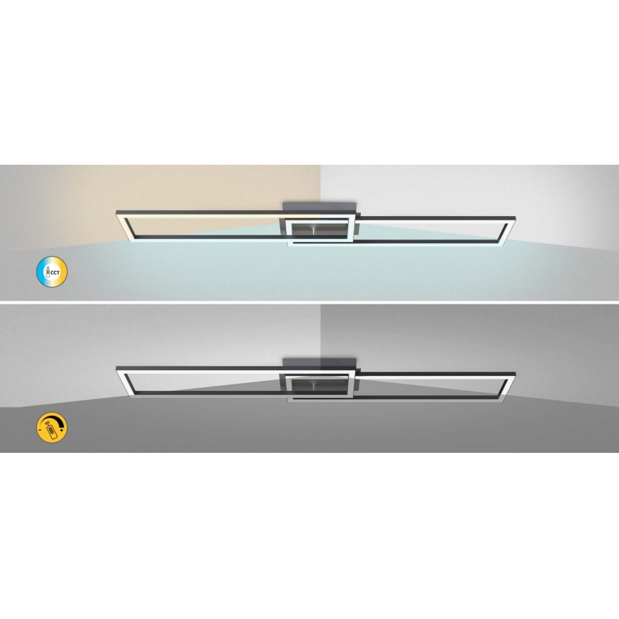 Rabalux - Attumšojama LED griestu lampa LED/38W/230V 3000-6500K Wi-Fi Tuya + tālvadības pults 20x102 cm