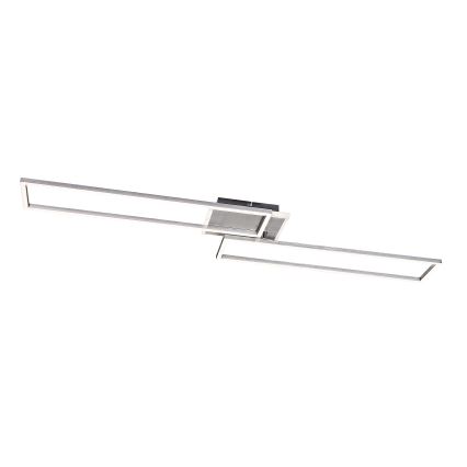 Rabalux - LED Aptumšojama griestu lampa LED/40W/230V 2700-6500K Wi-Fi Tuya matēts hroms + tālvadības pults