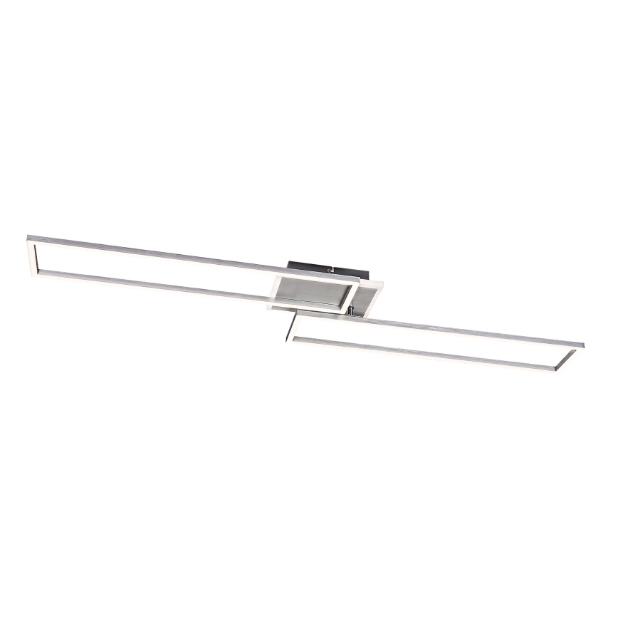 Rabalux - LED Aptumšojama griestu lampa LED/40W/230V 2700-6500K Wi-Fi Tuya matēts hroms + tālvadības pults