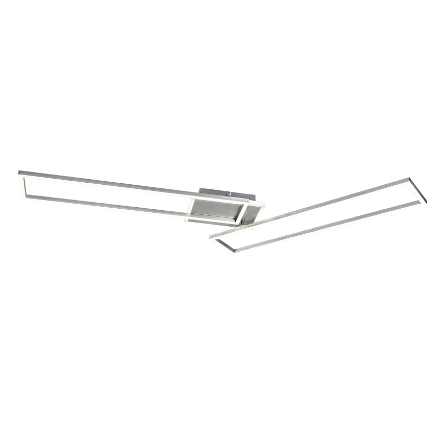 Rabalux - LED Aptumšojama griestu lampa LED/40W/230V 2700-6500K Wi-Fi Tuya matēts hroms + tālvadības pults