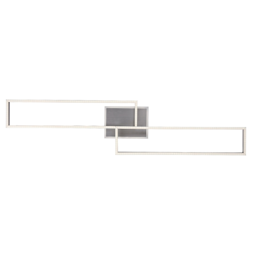 Rabalux - LED Aptumšojama griestu lampa LED/40W/230V 2700-6500K Wi-Fi Tuya matēts hroms + tālvadības pults
