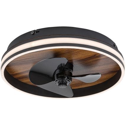 Rabalux - LED Aptumšojama griestu lampa ar ventilatoru LED/30W/230V 3000-6500K + tālvadības pults