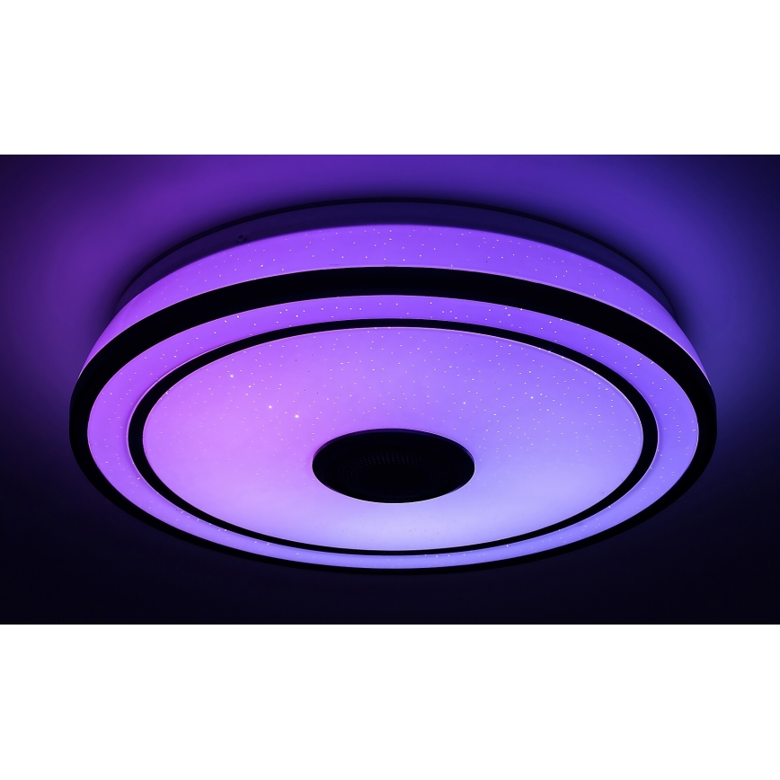Rabalux - LED RGB Aptumšojama griestu lampa ar skaļruni LED/24W/230V 3000-6500K + tālvadības pults