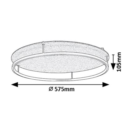 Rabalux - LED Griestu lampa LED/40W/230V 3000/4000K