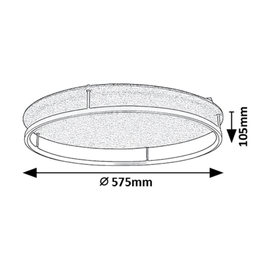 Rabalux - LED Griestu lampa LED/40W/230V 3000/4000K