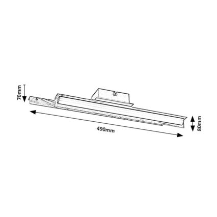 Rabalux - LED Sienas lampa LED/12W/230V 3000K