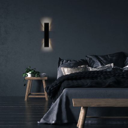 Rabalux - LED Sienas lampa LED/6W/230V 3000K melna