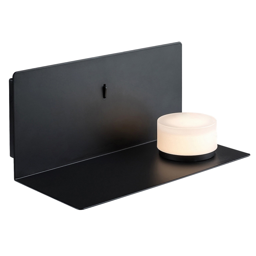 Rabalux - LED Sienas lampa ar plauktu un USB portem LED/6W/230V 3000K