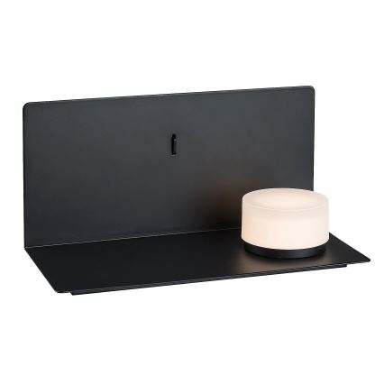Rabalux - LED Sienas lampa ar plauktu un USB portem LED/6W/230V 3000K