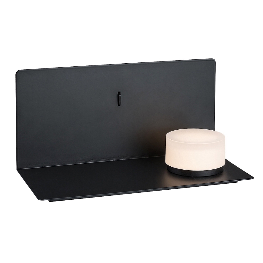Rabalux - LED Sienas lampa ar plauktu un USB portem LED/6W/230V 3000K