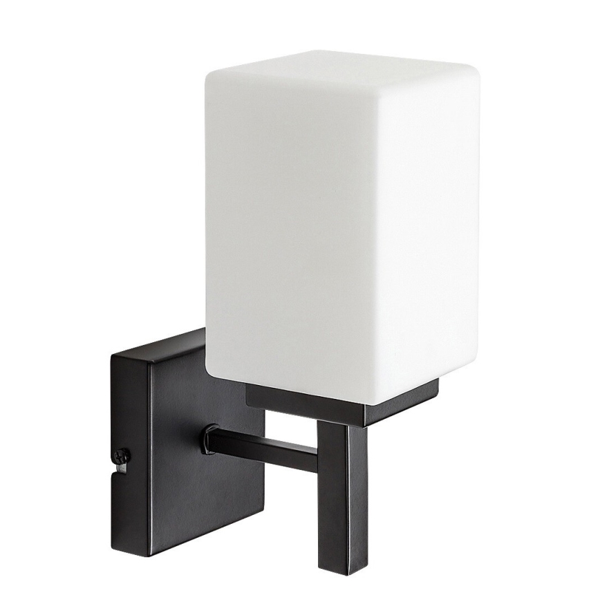 Rabalux - Vannas istabas sienas lampa 1xE14/10W/230V IP44 melna