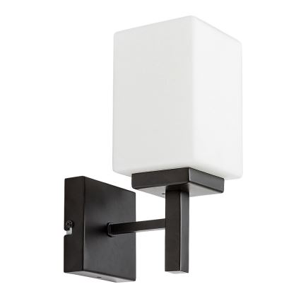 Rabalux - Vannas istabas sienas lampa 1xE14/10W/230V IP44 melna
