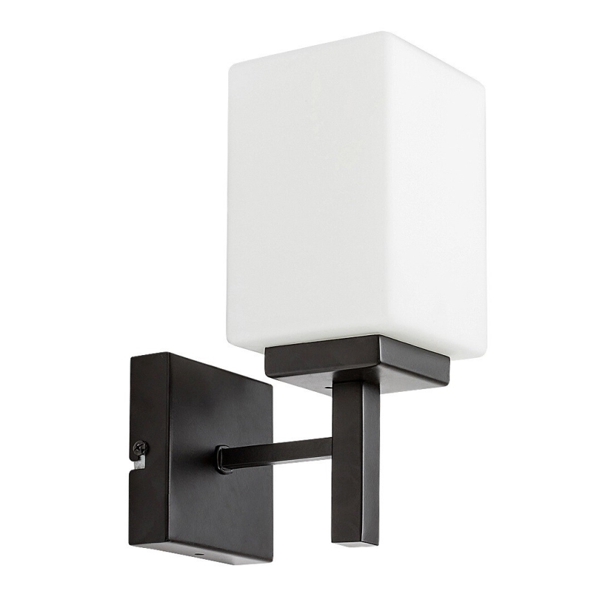 Rabalux - Vannas istabas sienas lampa 1xE14/10W/230V IP44 melna