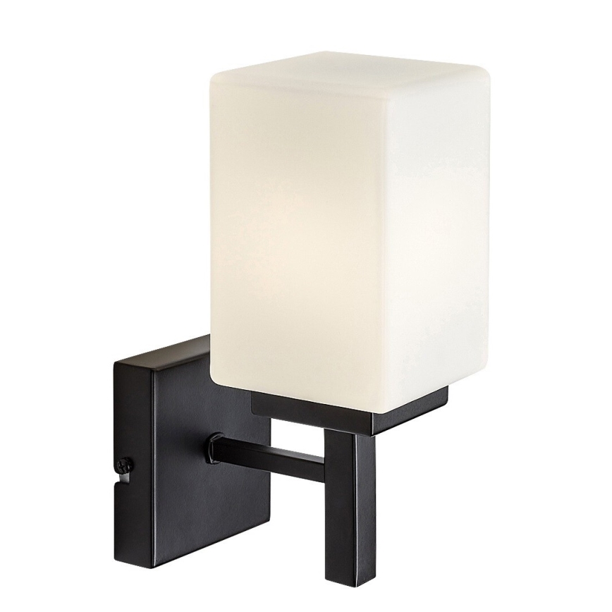 Rabalux - Vannas istabas sienas lampa 1xE14/10W/230V IP44 melna