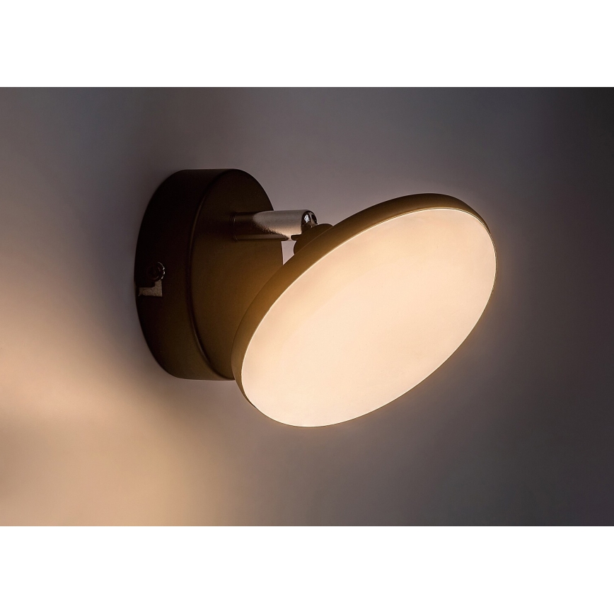 Rabalux - LED Sienas lampa LED/4W/230V 3000K melna