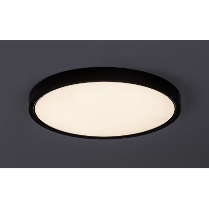 Rabalux - LED Griestu lampa LED/24W/230V 4000K d. 30 cm melna