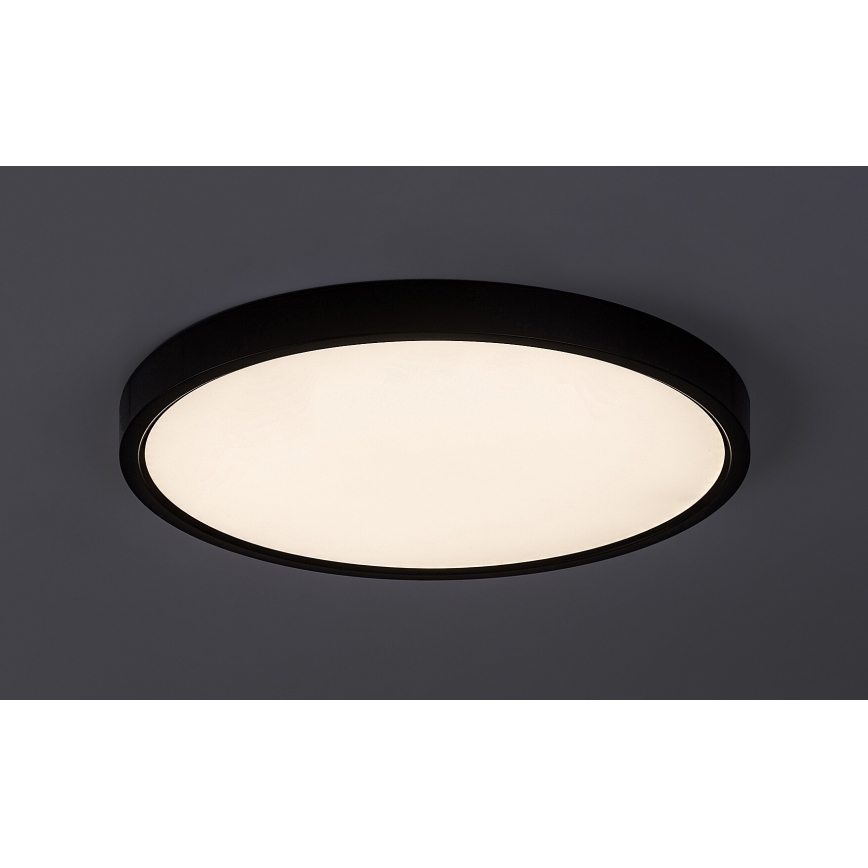 Rabalux - LED Griestu lampa LED/24W/230V 4000K d. 30 cm melna