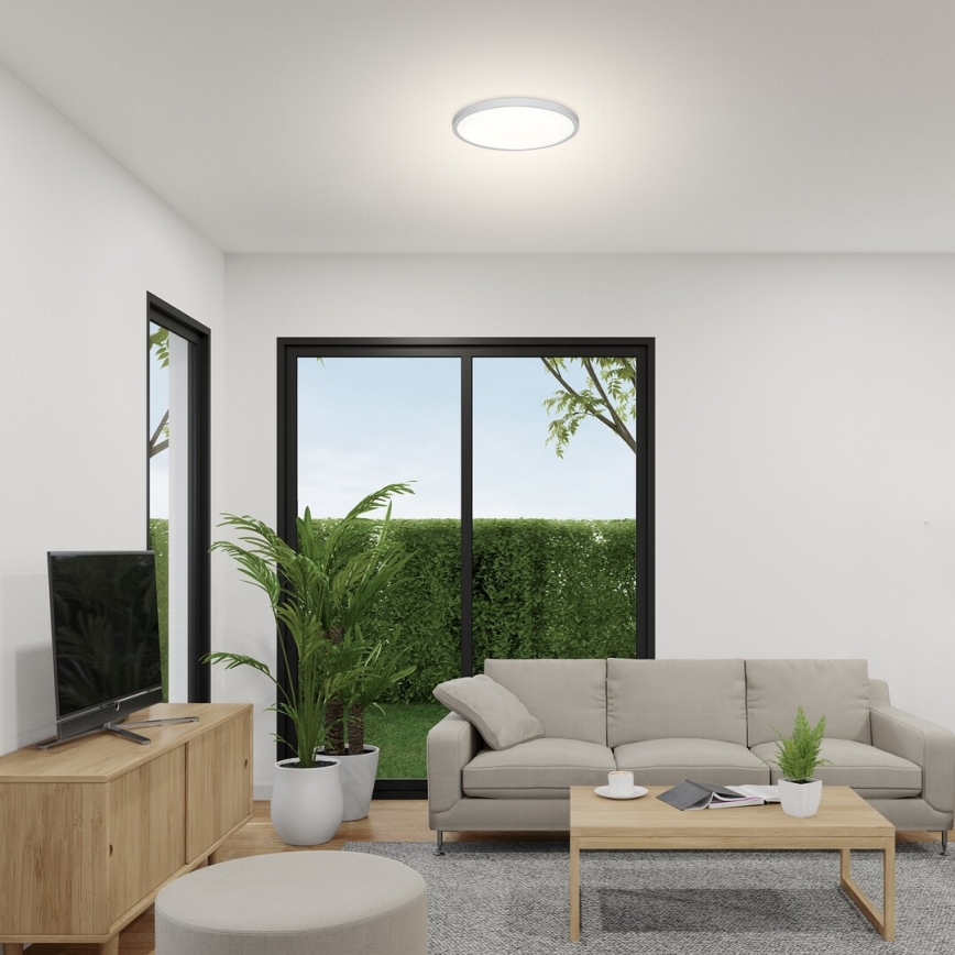 Rabalux - LED Griestu lampa LED/24W/230V 4000K d. 30 cm balta
