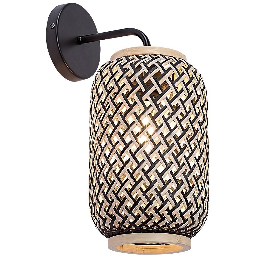 Rabalux - Sienas lampa 1xE27/40W/230V, rotanga