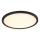 Rabalux 71096 - LED Griestu lampa GONZALO LED/24W/230V d. 29 cm melna
