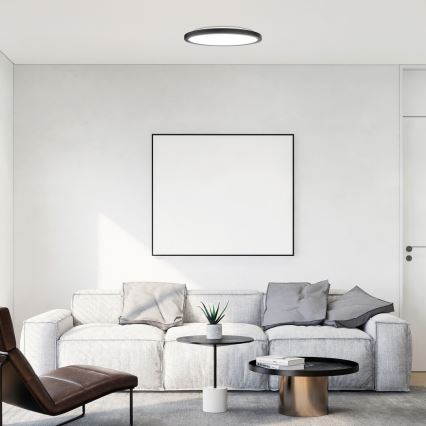 Rabalux 71096 - LED Griestu lampa GONZALO LED/24W/230V d. 29 cm melna
