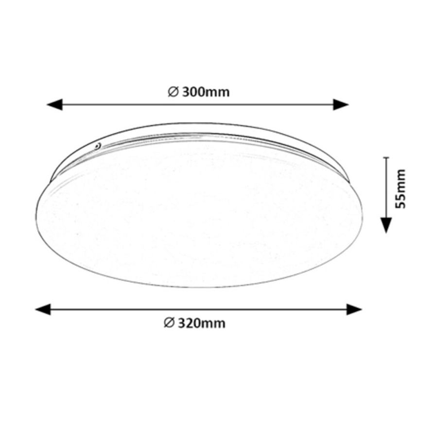 Rabalux - LED Griestu lampa LED/18W/230V 3000K 32 cm