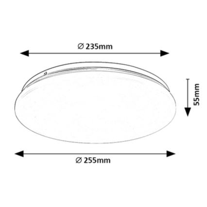 Rabalux - LED Griestu lampa LED/12W/230V 4000K 25 cm