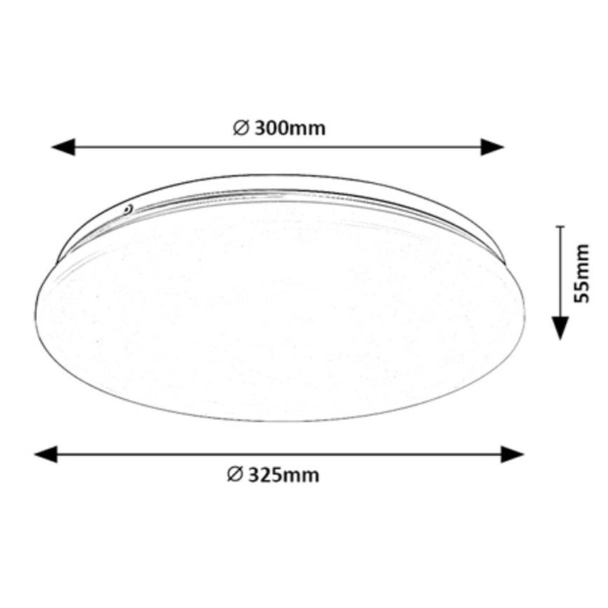 Rabalux - LED Griestu lampa LED/18W/230V 4000K 32 cm