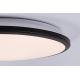 Rabalux - LED Griestu lampa LED/18W/230V 3000K melna 27 cm