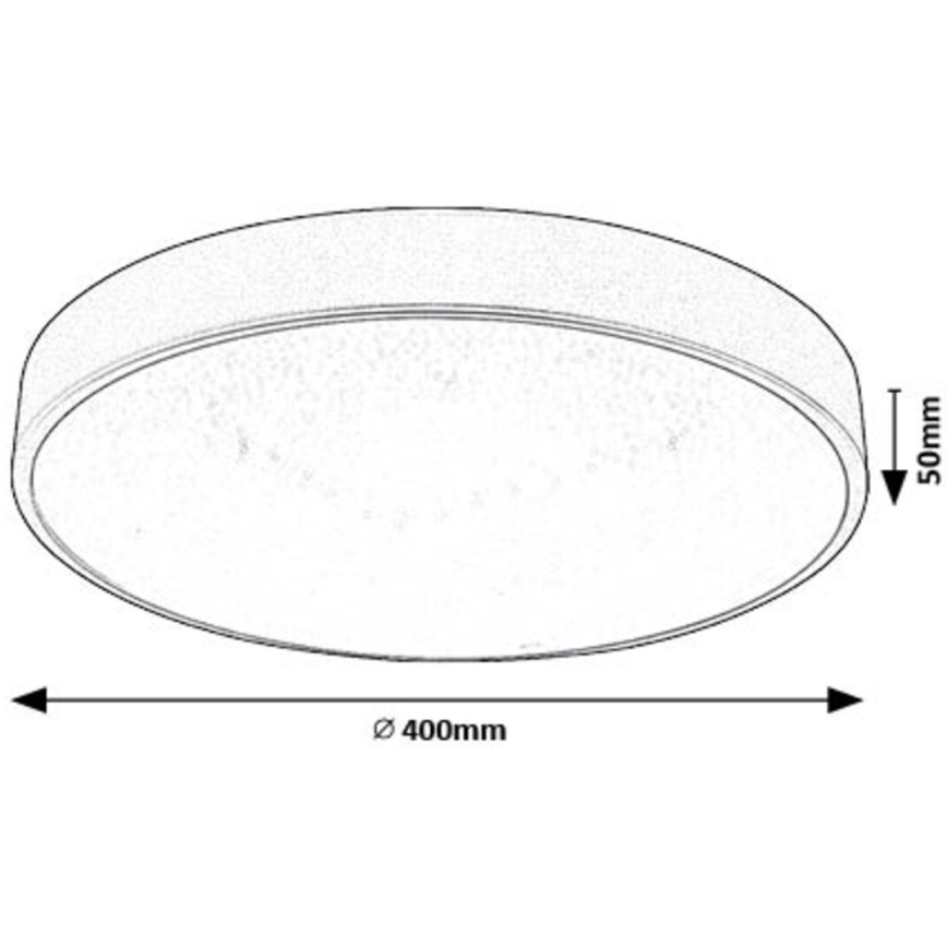 Rabalux - LED Griestu lampa LED/24W/230V 4000K d. 40 cm