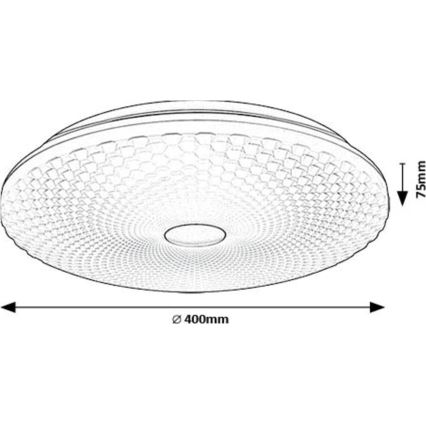 Rabalux - LED Griestu lampa LED/24W/230V 4000K d. 40 cm