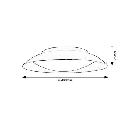 Rabalux - LED Griestu lampa LED/24W/230V 3000K d. 40 cm