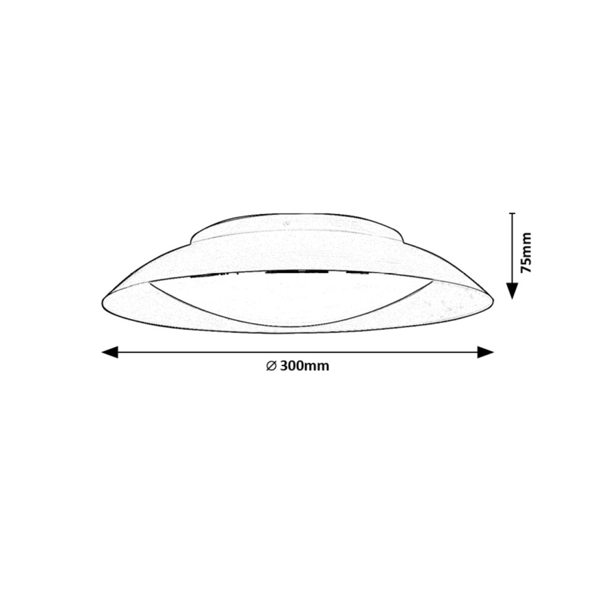 Rabalux - LED Griestu lampa LED/20W/230V 3000K d. 30 cm