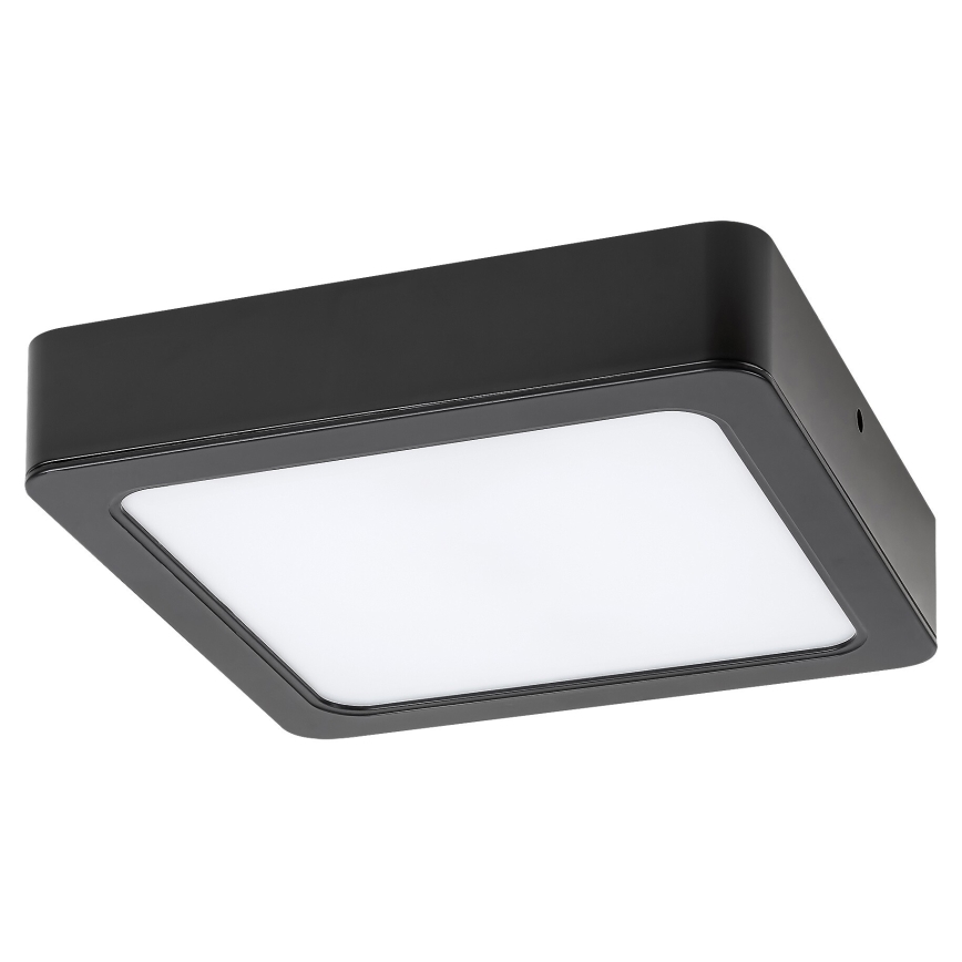 Rabalux - LED Griestu lampa LED/7W/230V 4000K 12x12 cm melna