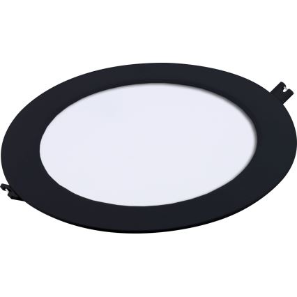Rabalux - LED Iegremdējama lampa LED/18W/230V d. 22 cm melna
