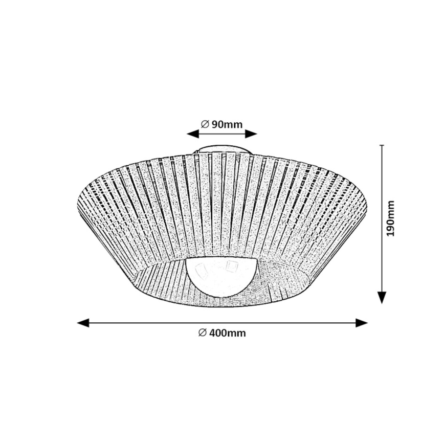 Rabalux - Griestu lampa 1xE27/6W/230V