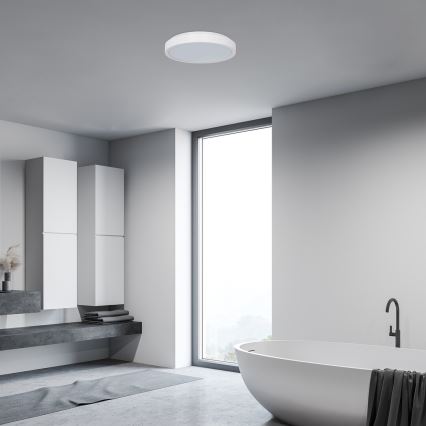 Rabalux - LED Vannas istabas griestu lampa LED/18W/230V IP44 4000K d. 25 cm balta