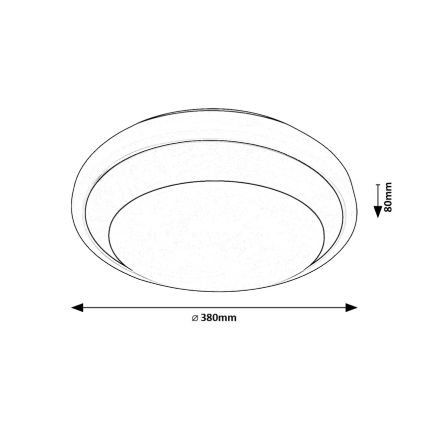 Rabalux - LED Griestu lampa LED/24W/230V 4000K
