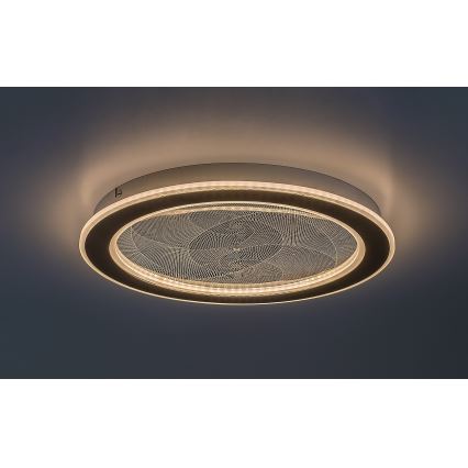 Rabalux - LED griestu lampa ar regulējamu spilgtumu, 24 W, 230 V, 3000–6500 K, Ø 40 cm + tālvadības pults